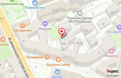 ОАО Плюс Банк на Малой Посадской улице на карте