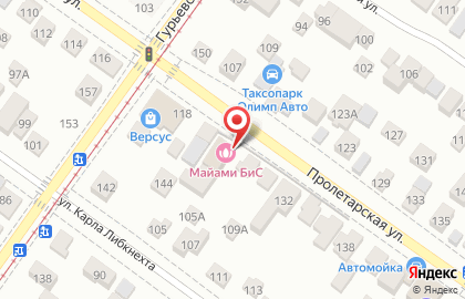 Сауна Майами БиС в Новосибирске на карте