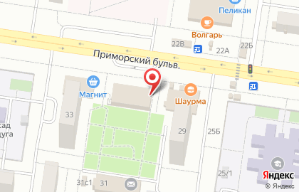 Магазин тканей и текстиля для дома и текстиля для дома на Приморском бульваре на карте