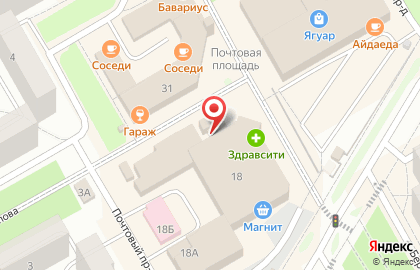 Киоск по продаже мясной продукции в Петрозаводске на карте