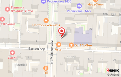 Басков на карте