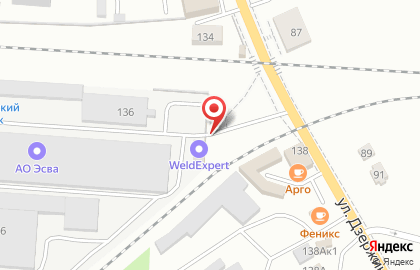 Клининговая компания Mylo на улице Дзержинского на карте