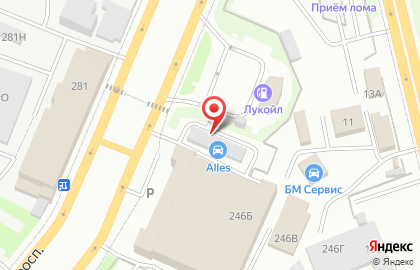 Автомойка самообслуживания Русвей на карте