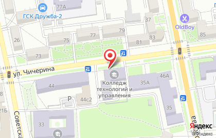Уссурийский колледж технологий и управления на карте