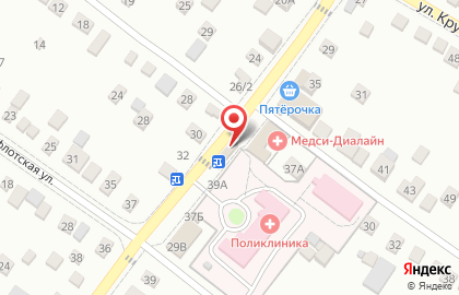 Продуктовый магазин в Волгограде на карте