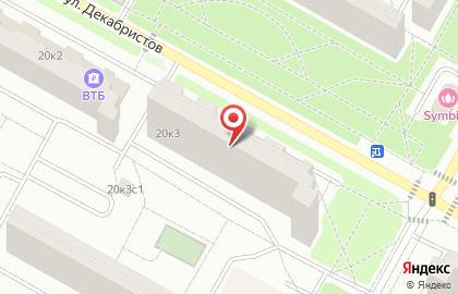 Отрадное-4, ЖСК на карте