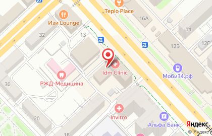 Столовая на Невской на карте