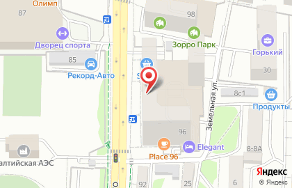 Магазин разливного пива Beermania в Ленинградском районе на карте