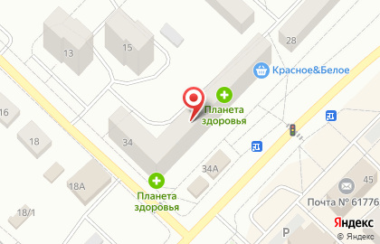 Аптека Планета Здоровья в Чайковском, на Советской улице, 34 (новая) на карте