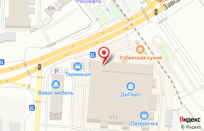 ЕвроСтоловая на Заводском шоссе на карте