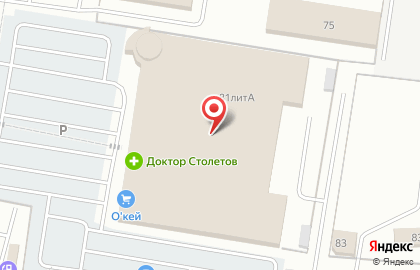 Престиж на Борковской улице на карте