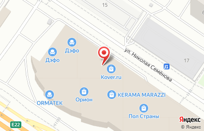Салон массажного и фитнес-оборудования Ergonova на улице Федюнинского на карте