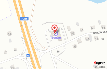 Закусочная на Ленинской улице на карте