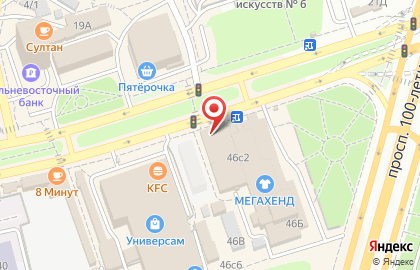 Оператор связи Мегафон в Советском районе на карте