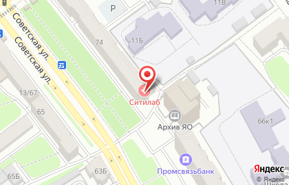СИТИЛАБ на карте