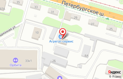 Техцентр Агрегат-Сервис на Стадионной улице на карте