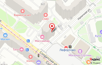 Цветы мира на улице Наличная на карте