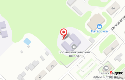 Средняя общеобразовательная школа в Нижнем Новгороде на карте