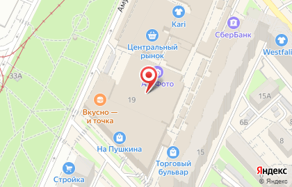 Ресторан быстрого обслуживания Макдоналдс на улице Льва Толстого на карте