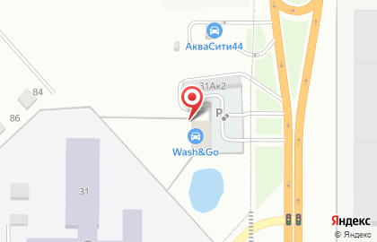 Автомойка в Костроме на карте