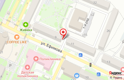 Продуктовый магазин Гера на карте