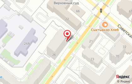 Компания Окна и двери Сыктывкара в Сыктывкаре на карте