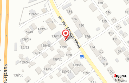 Автосервис Тандем в Краснооктябрьском районе на карте