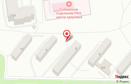 Общежитие СФУ в Октябрьском районе на карте