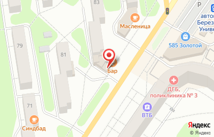 Ресторан доставки японской кухни Суши Мастер на улице Мира на карте