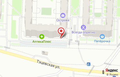 Магазин косметики и бытовой химии Магнит Косметик в Авиастроительном районе на карте
