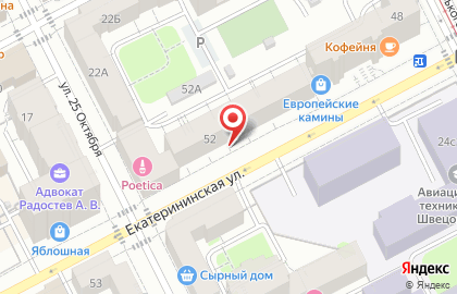 Магазин-ателье Магазин-ателье на Екатерининской улице на карте
