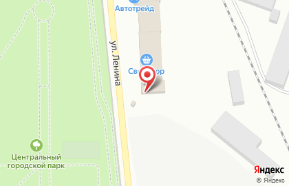 Магазин фруктов на улице Ленина на карте