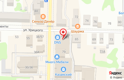 Магазин мебели Много Мебели в Твери на карте