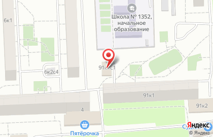 Продуктовый магазин на Щёлковском шоссе, 91 к1 ст2 на карте