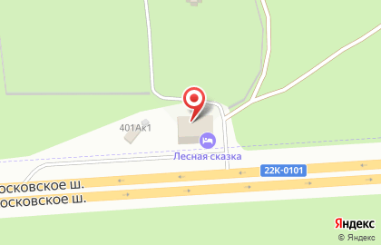 Пейнтбольный клуб ПАРТИЗАН на Московском шоссе на карте