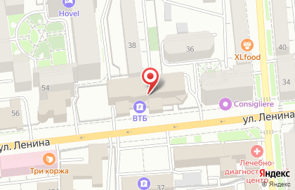 Банкомат Банк Москвы, региональный операционный офис в г. Красноярске в Центральном районе на карте