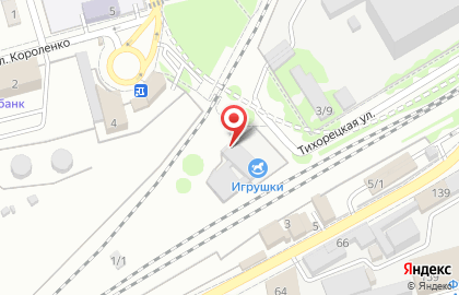 Оптовая компания Русский стиль-Игрушка в Центральном районе на карте