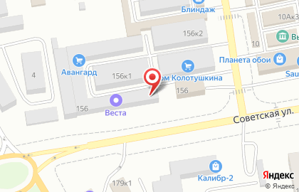 Магазин сантехники на Советской улице на карте