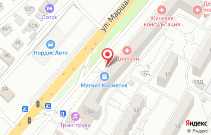 Магазин автозапчастей Авто Альфа в Краснооктябрьском районе на карте
