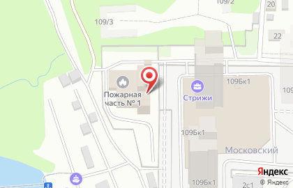 1 пожарно-спасательный отряд ФПС ГПС Главного управления МЧС России по Томской области Пожарно-спасательная часть №1 на карте