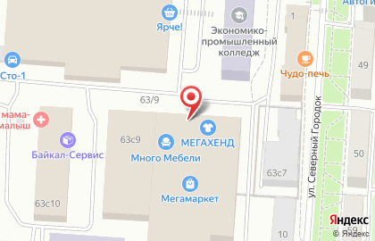 Мебельный салон Студия Лист на улице Пушкина на карте