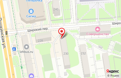 Салон профессиональной косметики на Пушкинской улице на карте