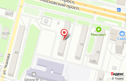 ООО Техпромснаб на Московском проспекте на карте