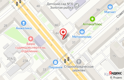 Магазин разливных напитков на улице Красина на карте
