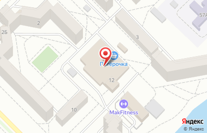 Магазин-перекусочная Таврия в Челябинске на карте