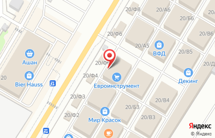 Магазин Евроинструмент на карте
