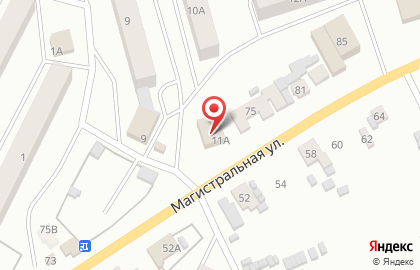 Магазин разливного пива Пивной причал на Магистралиной улице на карте