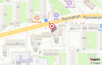 Банкомат Приморье на Русской улице, 66 на карте