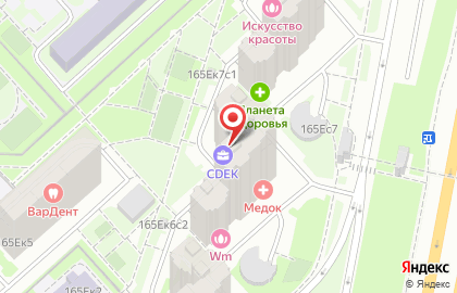 Служба доставки и логистики Сдэк на Дмитровском шоссе на карте