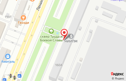 Банкомат Металлинвестбанк в Железнодорожном районе на карте